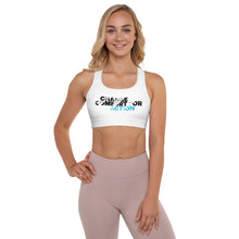 Load image into Gallery viewer, Women's Padded Sports Bra "Change comfort for action"
