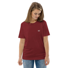 Load image into Gallery viewer, PGC embroidery organic cotton t-shirt (colours)