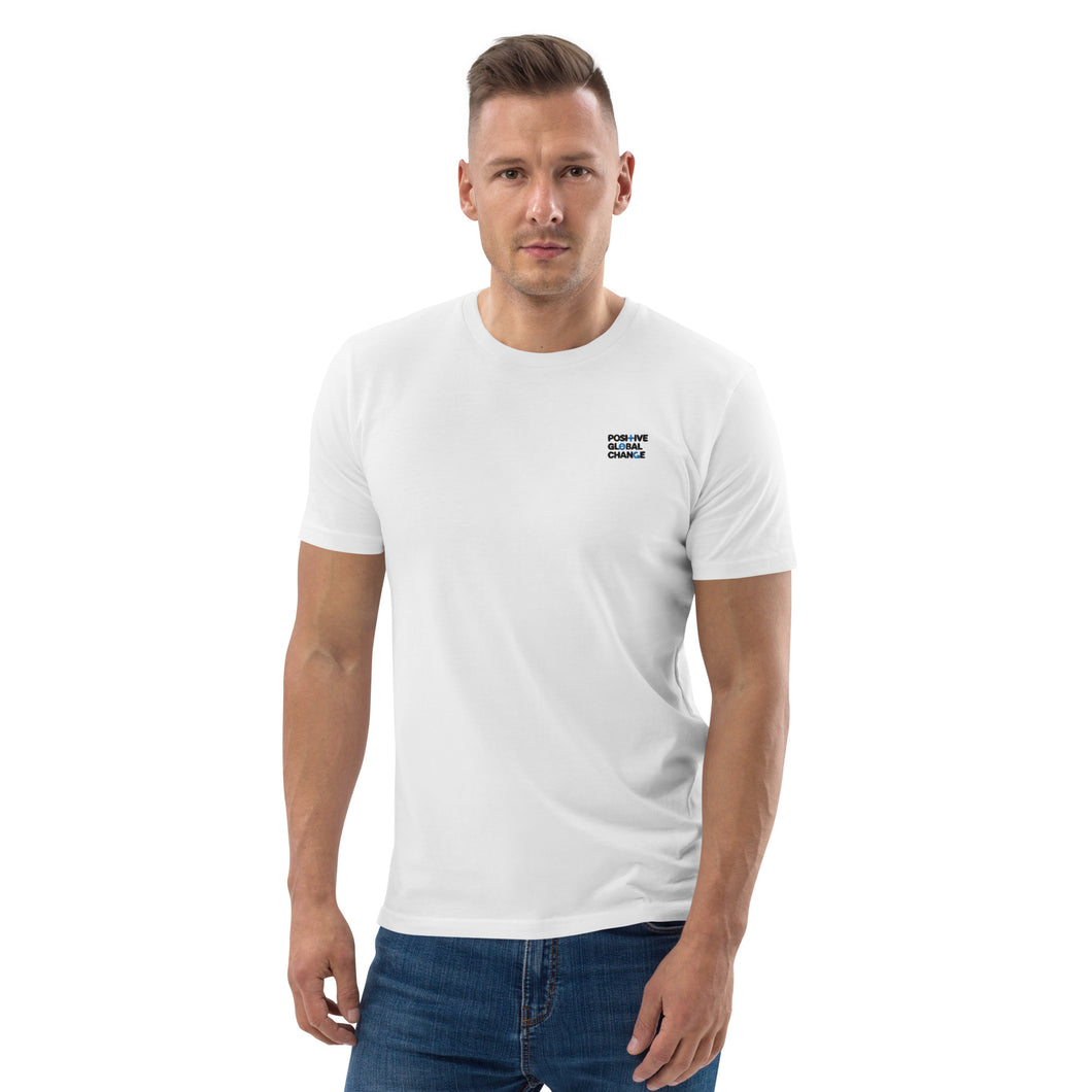 PGC embroidery organic cotton t-shirt (white)