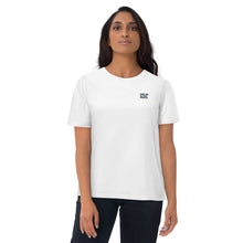 Load image into Gallery viewer, PGC embroidery organic cotton t-shirt (white)
